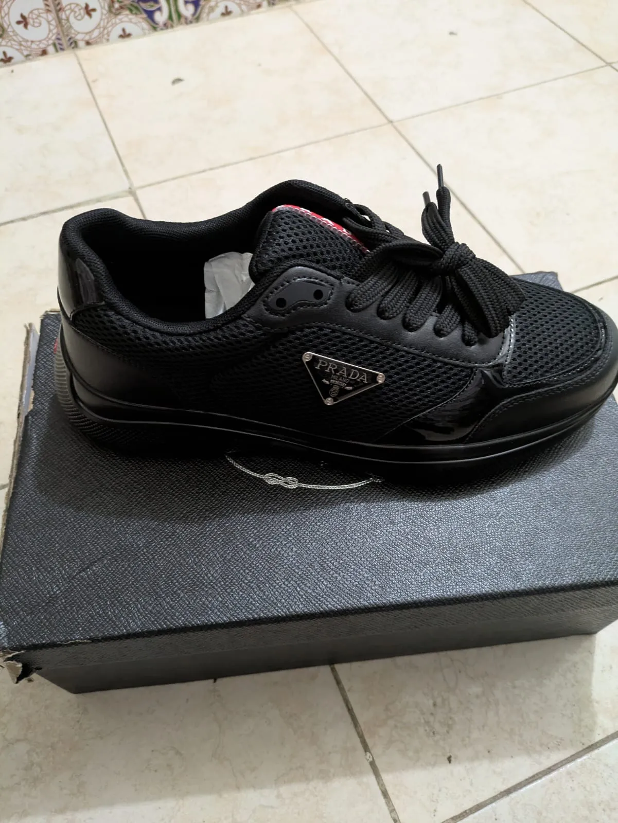 Chaussure prada cup américaine 